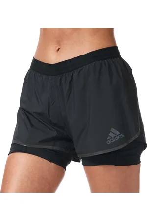 adidas Womenss Adizero Two-in-One Shorts in - Size UK 0-2 (Womens)