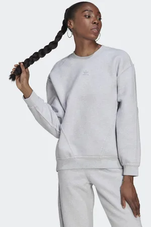 adidas Womens Cozy Loungewear Sweater - Cotton - Size 8 UK