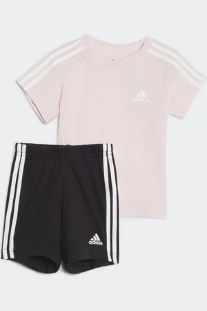 adidas Childrens Unisex Essentials Sport Set - Cotton - Size 3-6M