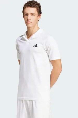 adidas Mens Tennis Pro Seamless AEROREADY FreeLift Polo Shirt - - Size Medium