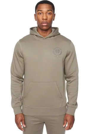 Henleys Mens Alston Hoodie ( Green) - Size Large