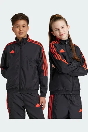adidas Kids Unisex Tiro Woven Track Jacket - Recycled Material - Size 15-16Y