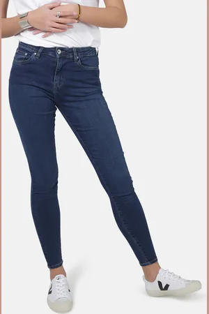 Monkee Genes Womens Dark Organic Cotton Skinny Denim Jeans - Size 30W/32L