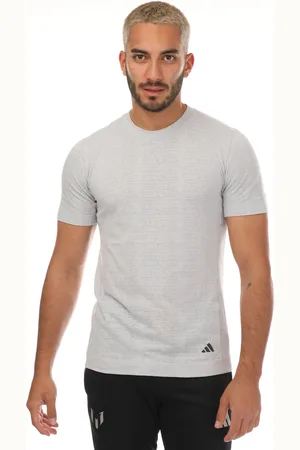 adidas Mens Yoga Training T-Shirt in Polycotton - Size Small