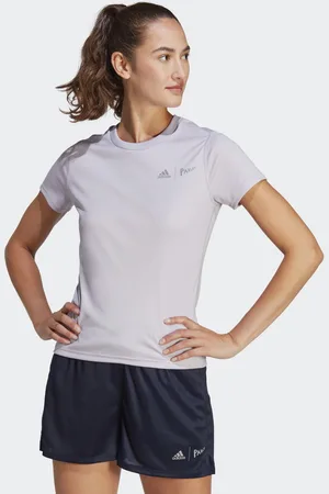 adidas Womens x Parley Running Tee - Recycled Material - Size Small
