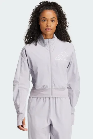 adidas Womens Full-Zip Training Jacket - Recycled Material - Size X-Small