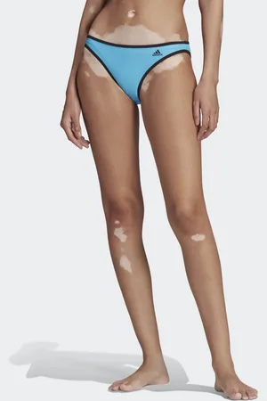 adidas Womens Souleaf Bikini Bottoms - Recycled Material - Size Small