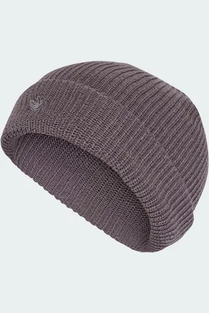 adidas Unisex Adicolor Short Beanie - Recycled Material - Size Small/Medium