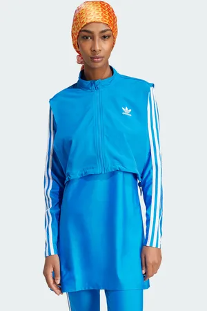adidas Womens Adicolor Full-Coverwear Top - recycled_material - Size 16 UK