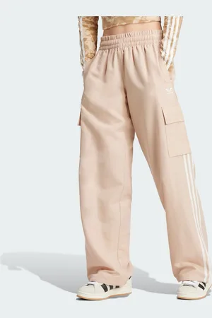 adidas Womens Adicolor 3-Stripes Cargo Pants - Recycled Material - Size Large