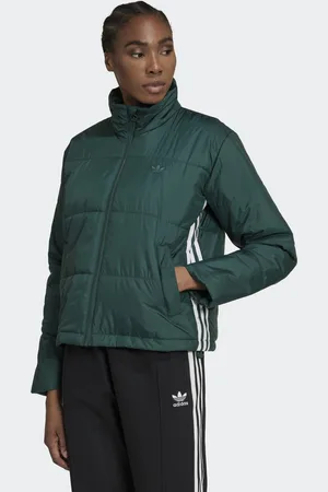 adidas Womens Short Puffer Jacket - Recycled Material - Size 8 UK