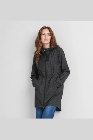 Tog 24 Kilnsey Womens Waterproof Jacket - Washed Dash Print - Size 12 UK