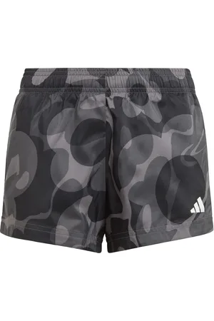 adidas Kids Unisex Essentials AEROREADY Seasonal Print Shorts - Recycled Material - Size 9-10Y
