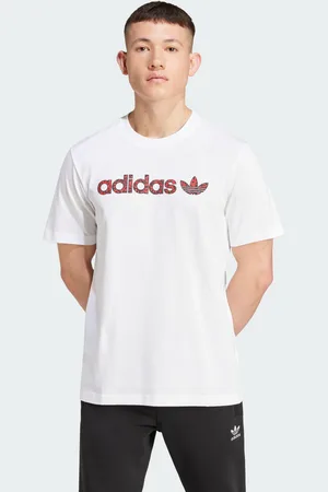 adidas Mens Graphics Tee - Cotton - Size Medium