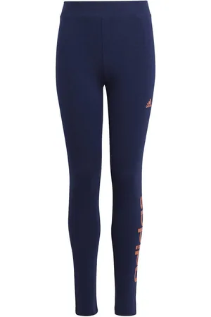 adidas Girls GBadidas legging donkerblauw/rood - Cotton - Size 7-8Y