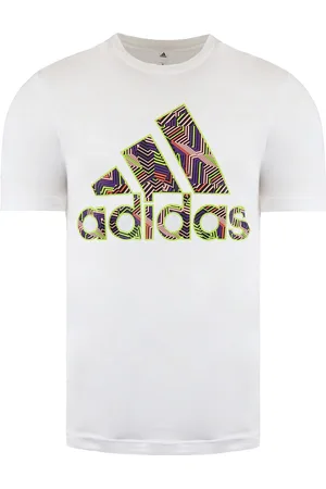 adidas Badge Of Sport Mens T-Shirt Cotton - Size Large
