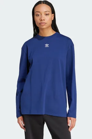 adidas Womens Essentials Long Sleeve Tee - - Size Medium