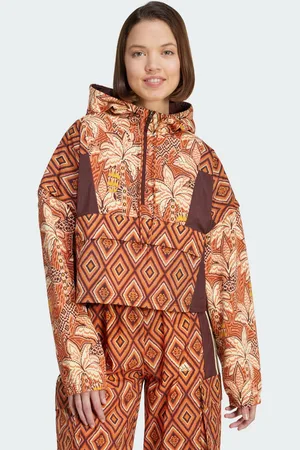 adidas Womens x FARM Rio Premium Track Jacket - Recycled Material - Size Large