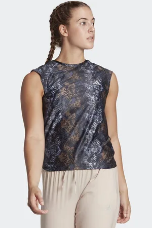 adidas Womens Fast Running Tee Made With Parley Ocean Plastic - Recycled Material - Size X-Small