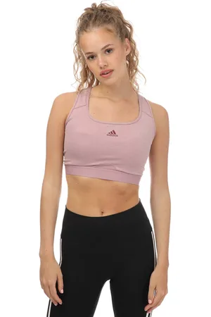 adidas Womens Powerreact Training Medium Support Bra (Plus Size) in - Size UK 20-22 (Womens)