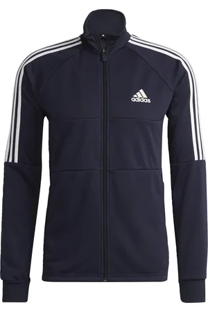 adidas Mens AEROREADY Sereno Cut 3-Stripes Slim Track Jacket - recycled_material - Size Large