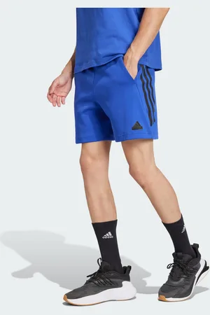 adidas Mens Future Icons 3-Stripes Shorts - Cotton - Size Small