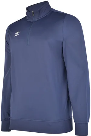 Umbro Mens Club Essential Half Zip Sweatshirt (Dark ) - Size 3XL