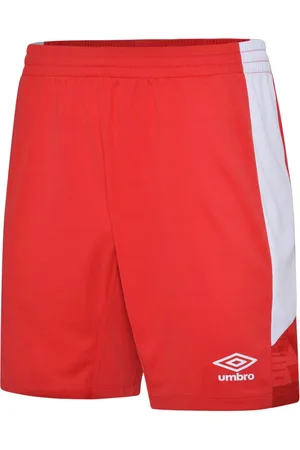 Umbro Childrens Unisex Childrens/Kids Vier Shorts (Vermillion/White) - - Size 9-10Y