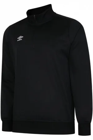 Umbro Mens Club Essential Half Zip Sweatshirt - Size 3XL