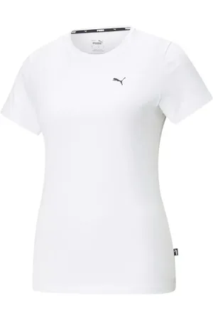 PUMA Womens/Ladies Small Logo T-Shirt Cotton - Size X-Large