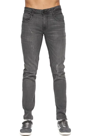 Duck and Cover Mens Tranfold Slim Jeans (Mid ) - Size 30R