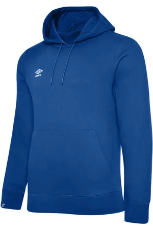 Umbro Childrens Unisex Childrens/Kids Club Leisure Hoodie (Royal Blue/White) - - Size 7-8Y