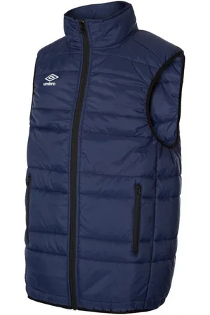 Umbro Childrens Unisex Childrens/Kids Club Essential Gilet (Dark Navy/White) - - Size 13Y