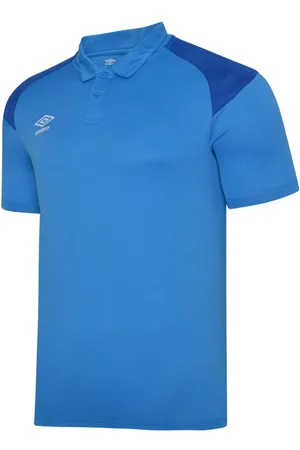 Umbro Childrens Unisex Childrens/Kids Polo Shirt (Ibiza Blue/Royal Blue) - - Size 11-12Y