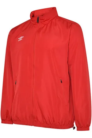 Umbro Boys Childrens/Kids Club Essential Jacket (Vermillion) - - Size 11-12Y