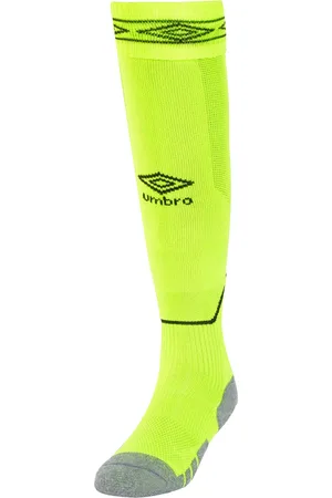 Umbro Childrens Unisex Childrens/Kids Diamond Football Socks (Safety /Carbon) - Size UK 12