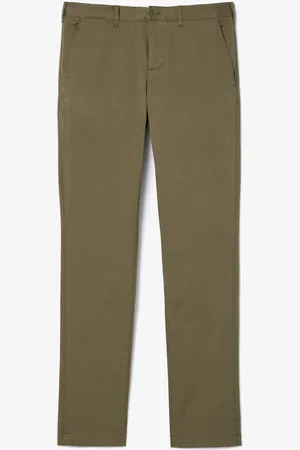 Lacoste Mens Slim Fit Stretch Cotton Chinos in - Size 33W/34L