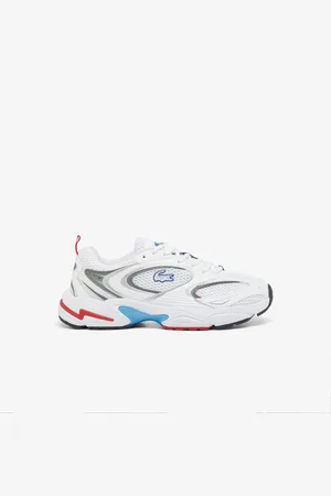 Lacoste Mens Storm 96 2K Trainers in blue Leather - Size UK 10