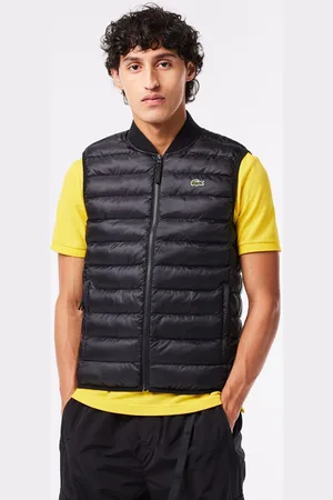 Lacoste Mens Water-Repellent Padded Gilet in - Size Small