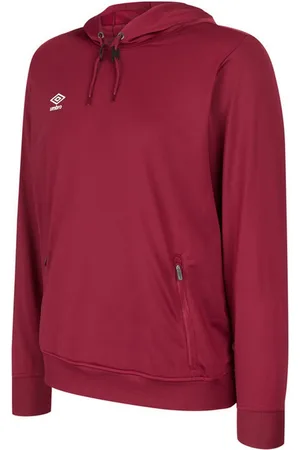 Umbro Mens Club Essential Hoodie (New Claret) - - Size X-Large