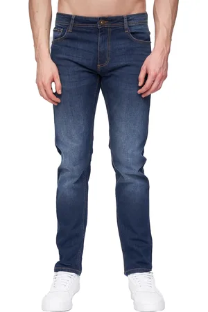 Henleys Mens Mayhen Slim Jeans (Dark Wash) - - Size 32R