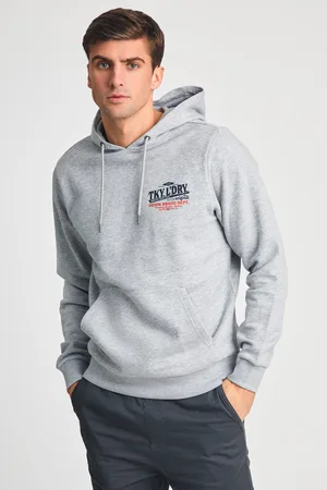 Tokyo Laundry Mens Printed Hoody With Drawcord - Size X-Large