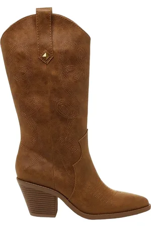 Rocket Dog Womens/Ladies Feria Western Boots (Walnut) - - Size UK 5