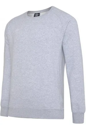 Umbro Mens Club Leisure Sweatshirt (Grey Marl/White) - - Size 3XL