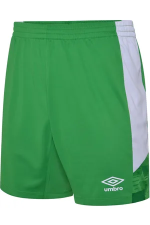 Umbro Childrens Unisex Childrens/Kids Vier Shorts (Emerald/White) - - Size 9-10Y
