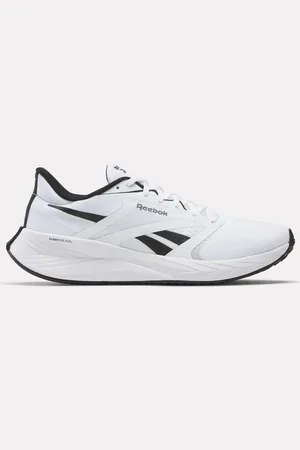 Reebok Mens Energen Tech Plus 2 Trainers in White Black - Textile - Size UK 12