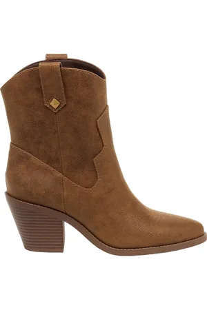 Rocket Dog Womens/Ladies Feather Cowboy Boots (Walnut) - - Size UK 7