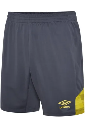 Umbro Childrens Unisex Childrens/Kids Vier Shorts (Carbon/Blazing Yellow) - - Size UK 13