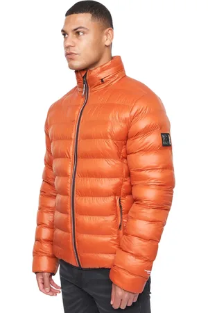 Duck and Cover Mens Shemmy 2 Layer Quilted Jacket - Size Medium
