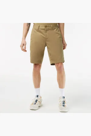 Lacoste Mens Slim Fit Stretch Cotton Shorts in - Size 42 inch